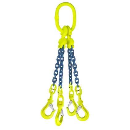 4-Strang Anschlagkette GK10 - HE100 mit Wirbelhaken