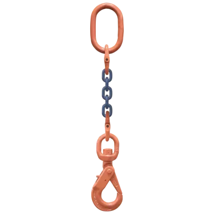 1-Strang Anschlagkette GK10 mit Wirbelhaken