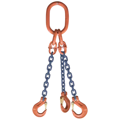 3-Strang Anschlagkette GK10 mit Lasthaken