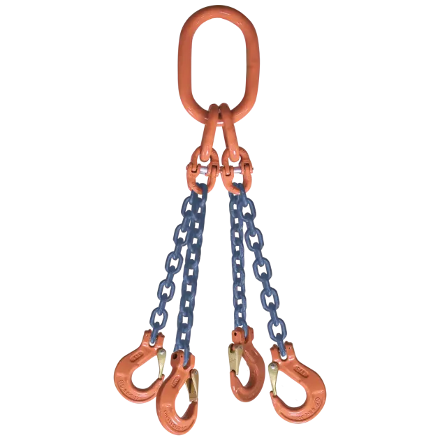 4-Strang Anschlagkette GK10 mit Lasthaken