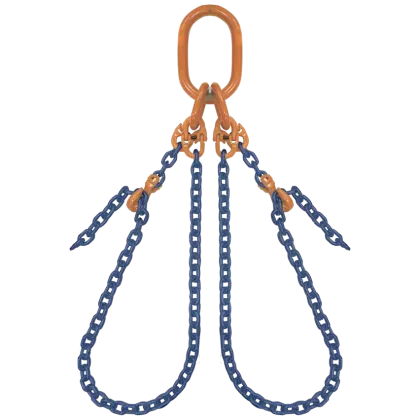 2-Strang Kranzkette GK10 mit Verkürzungshaken