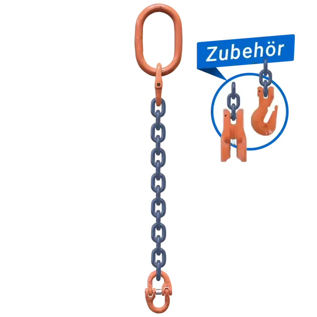 1-Strang Anschlagkette GK10 mit Verbindungsglied