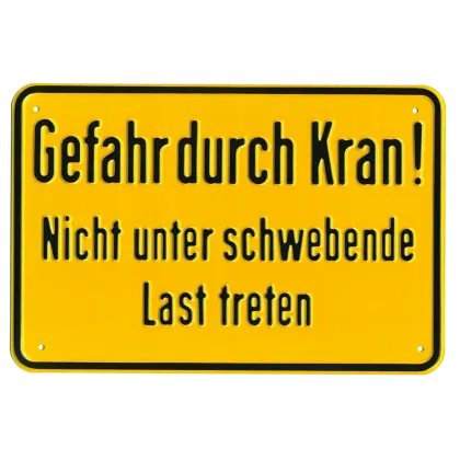 Zubehör-Tafeln Typ WT0 für Elektrokettenzüge