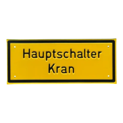 Zubehör-Tafeln Typ WT0 für Elektrokettenzüge