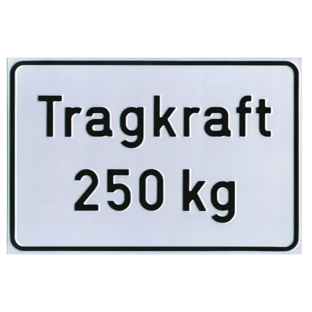 Zubehör-Tafeln Typ WT0 für Elektrokettenzüge