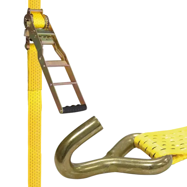 Zurrgurt ZG50KMH mit Einfachhaken und Langhebelratsche