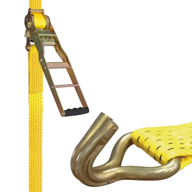 Zurrgurt ZG50KSH mit Spitzhaken und Langhebelratsche