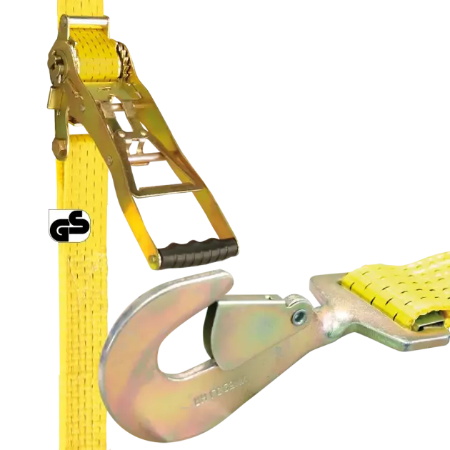 Zurrgurt ZG50LHKH mit Karabinerhaken und Langhebelratsche