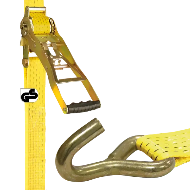 Zurrgurt ZG50LHMH mit Einfachhaken und Langhebelratsche