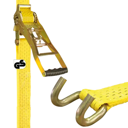 Zurrgurt ZG50LHRH mit Rahmenhaken und Langhebelratsche
