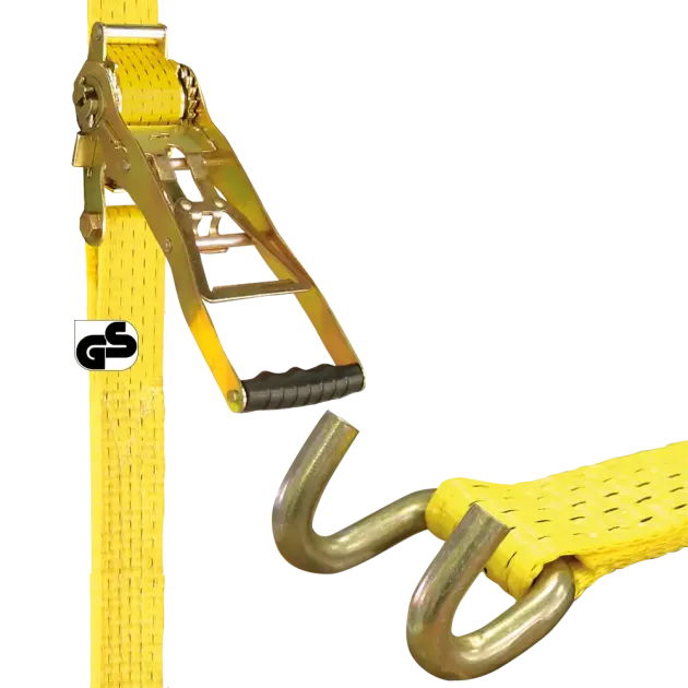 Zurrgurt ZG50LHRH mit Rahmenhaken und Langhebelratsche
