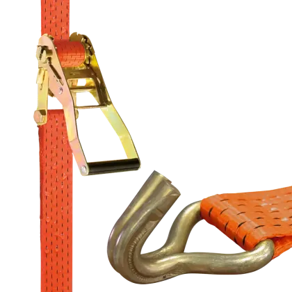 Zurrgurt Modell ZG50WSH wasserabweisend mit Spitzhaken