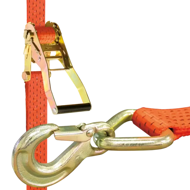 Zurrgurt Modell ZG50WTH wasserabweisend mit Triangelhaken